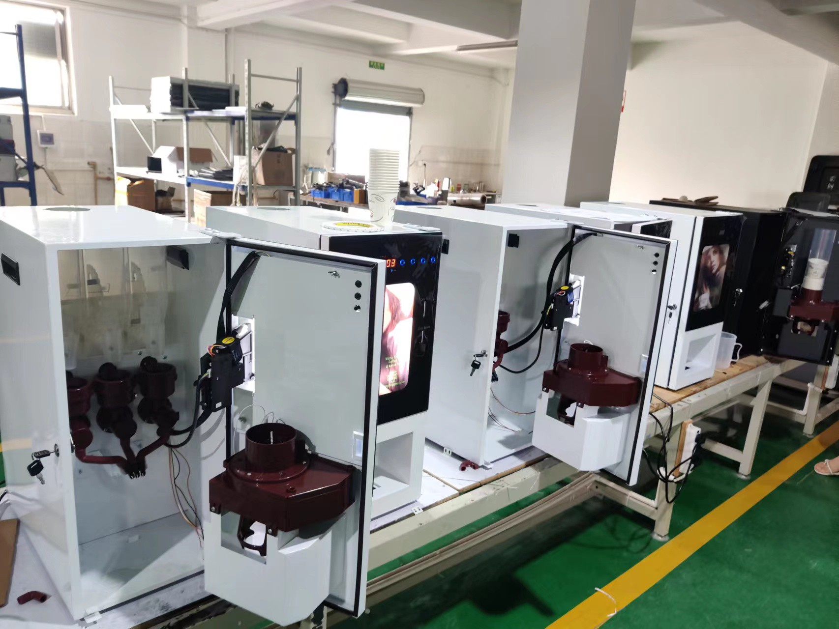 Machine a cafe coin operated