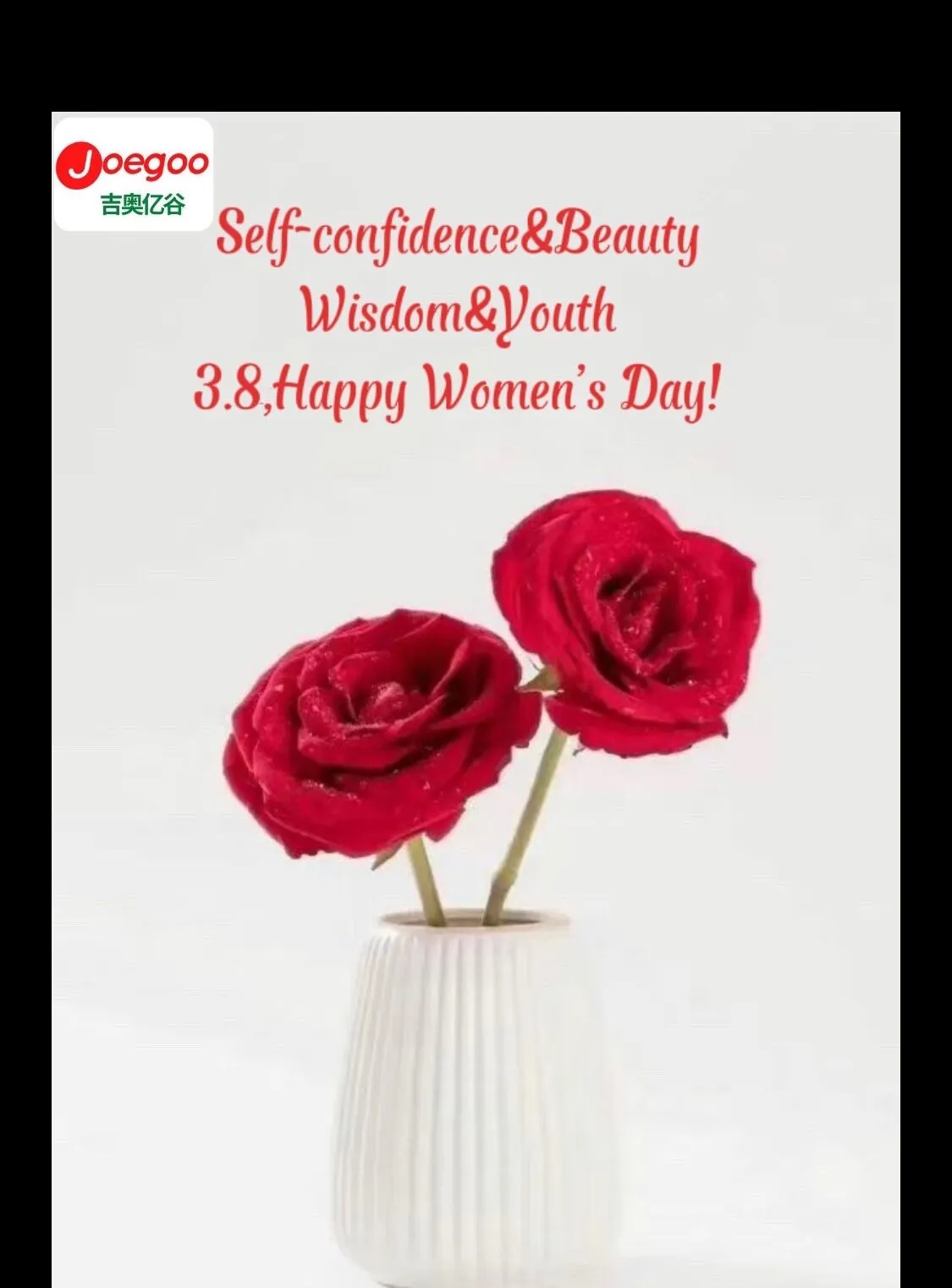 Joegoo Technology Wish All Of The Women Happy Women's Day