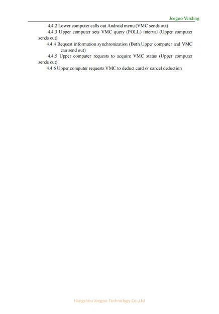 Vending machine API -1 Vending machine API -1